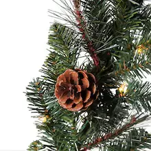 9ft. Pre-Lit Mixed Pine & Pinecone Garland By Ashland®