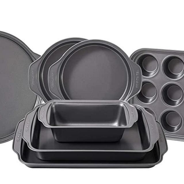 Frigidaire 11FFBAKE01 ReadyBakeware Bakeware, 7 piece, Silver, 7 Pieces
