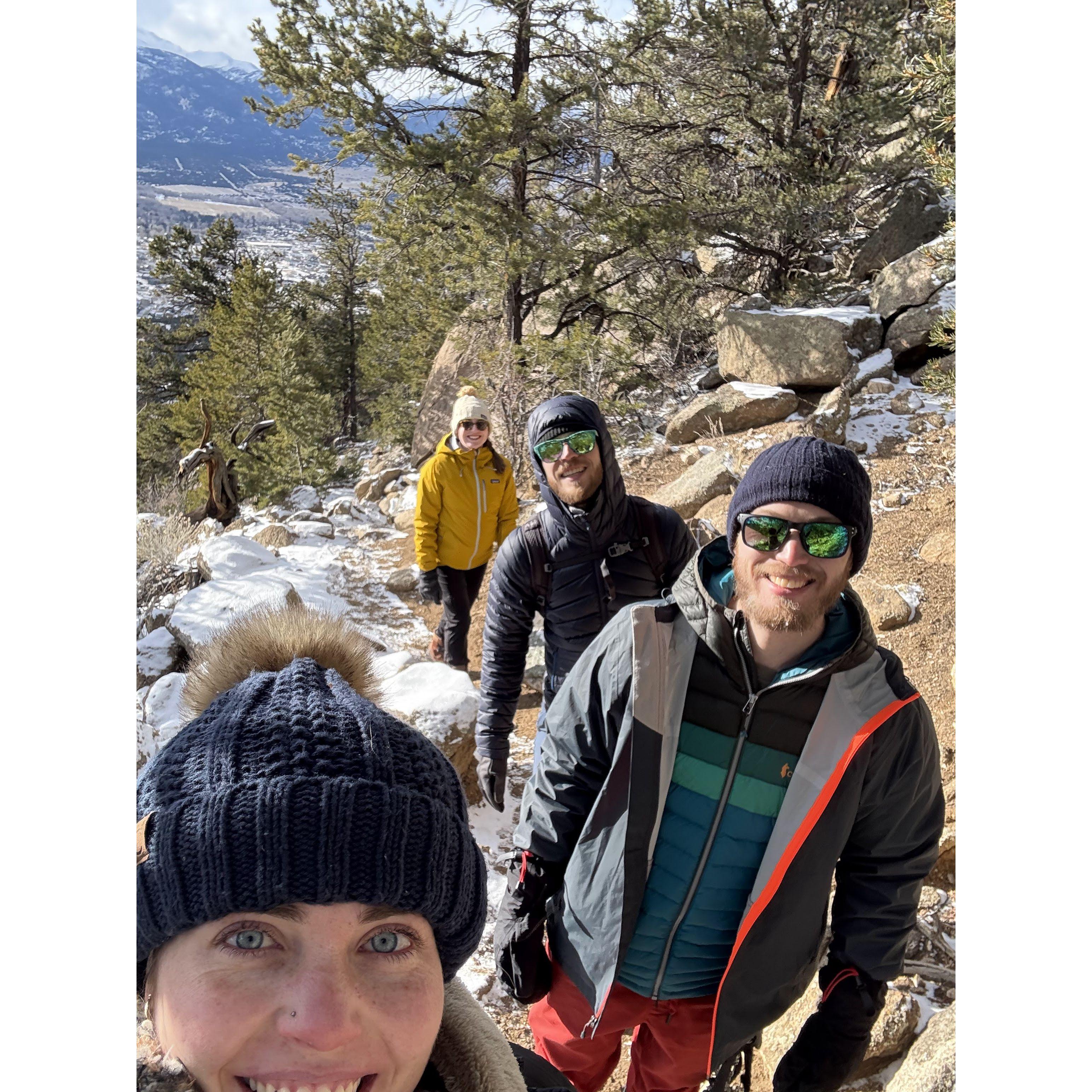 Jan 18: Good hikes with good friends