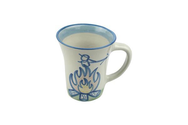 12oz Flared Mug - Roasting Marshmallows