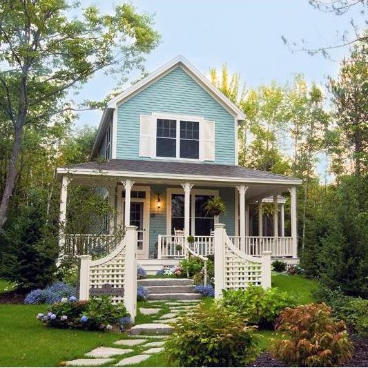 Two-Story Two-Bedroom Cottages