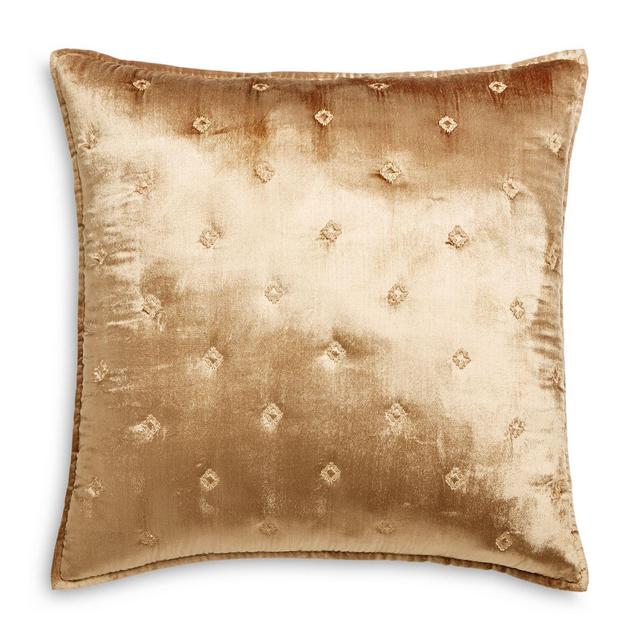 Hudson Park Collection Velvet Diamond Euro Sham - 100% Exclusive