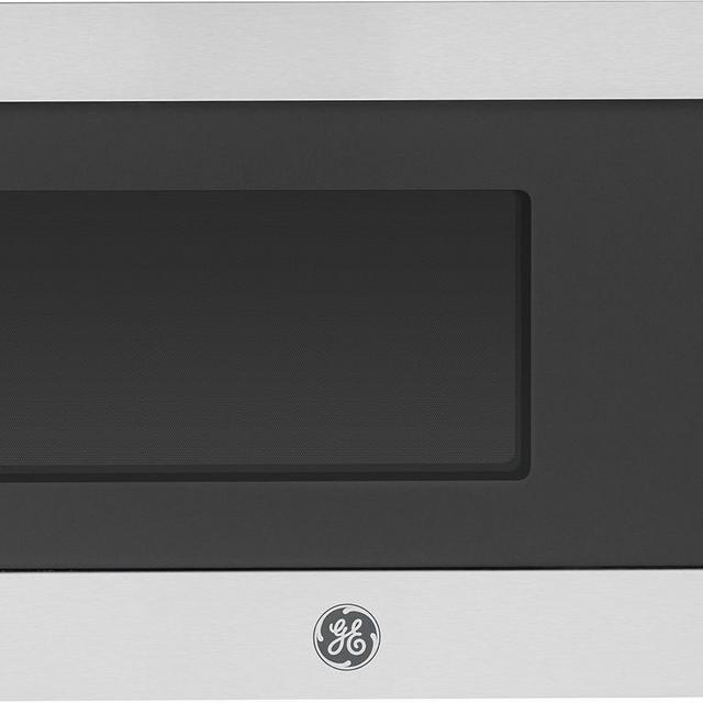 GE - 0.7 Cu. Ft. Compact Microwave - Stainless steel