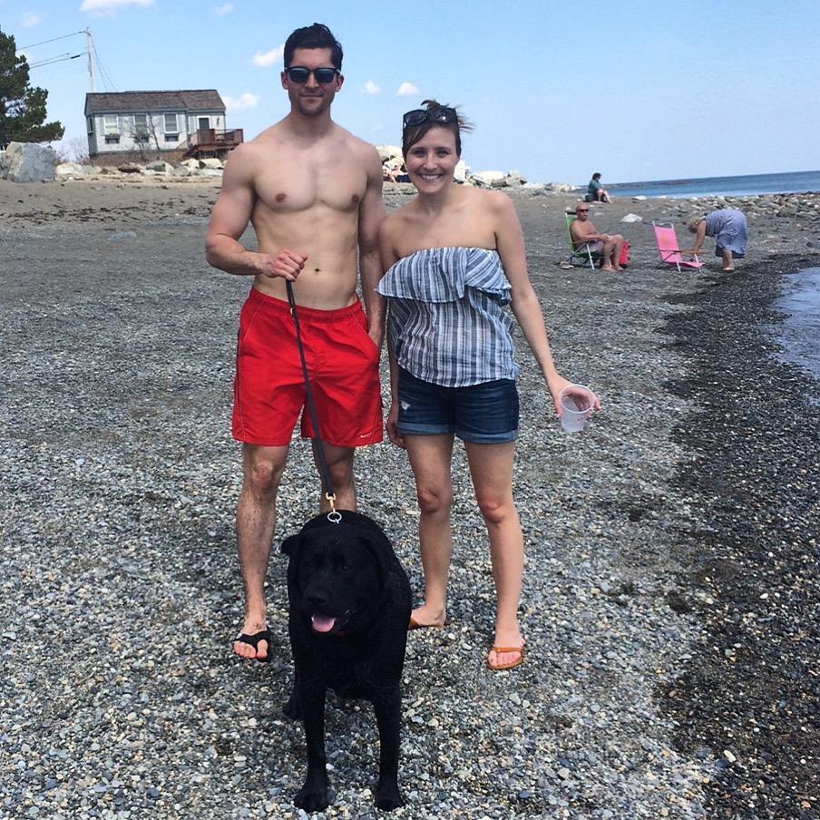 Easter at the Beach (Maine)