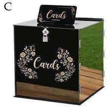 4. Bring your contribution to the wedding and place it in a secured box