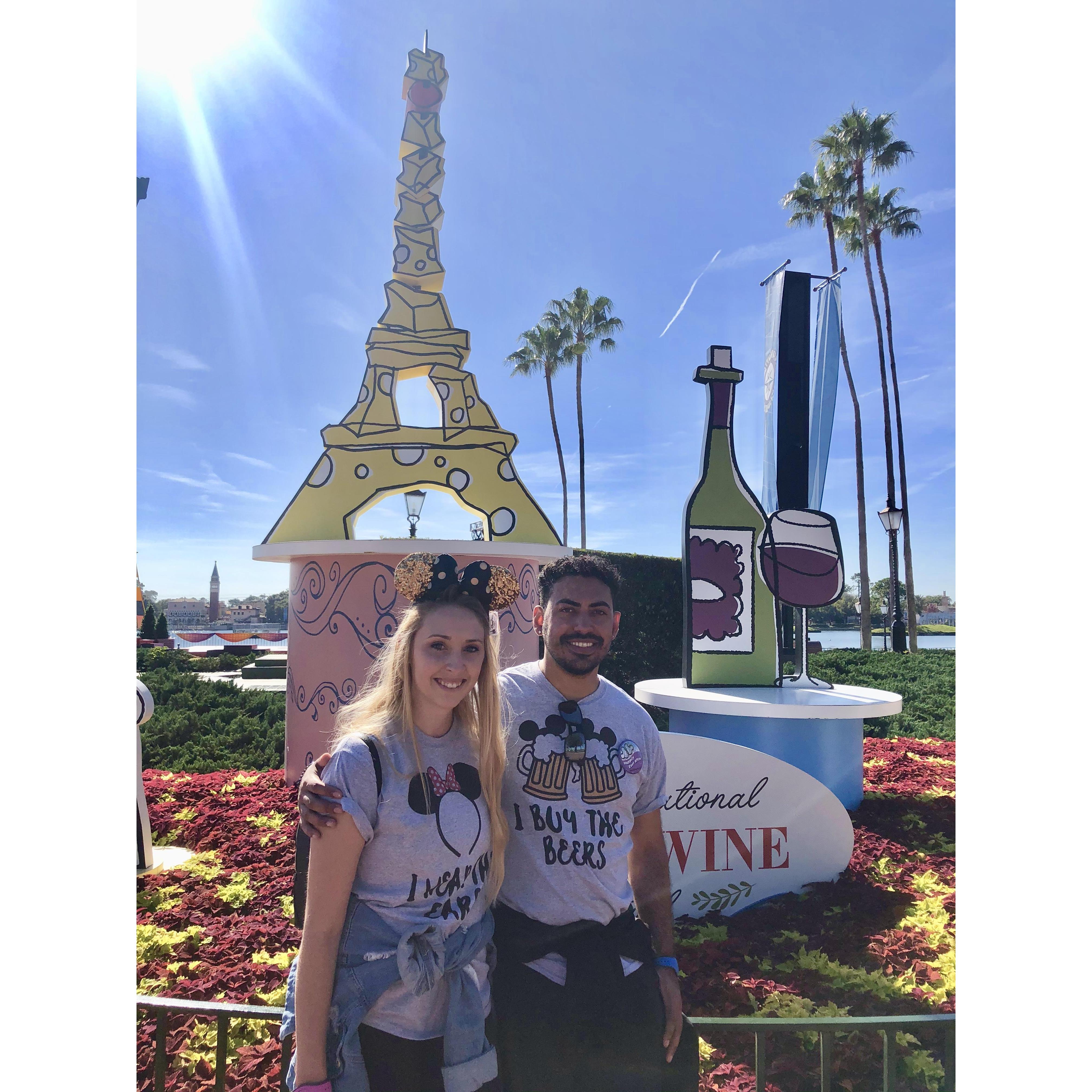 EPCOT's international food and wine festival! November, 2019