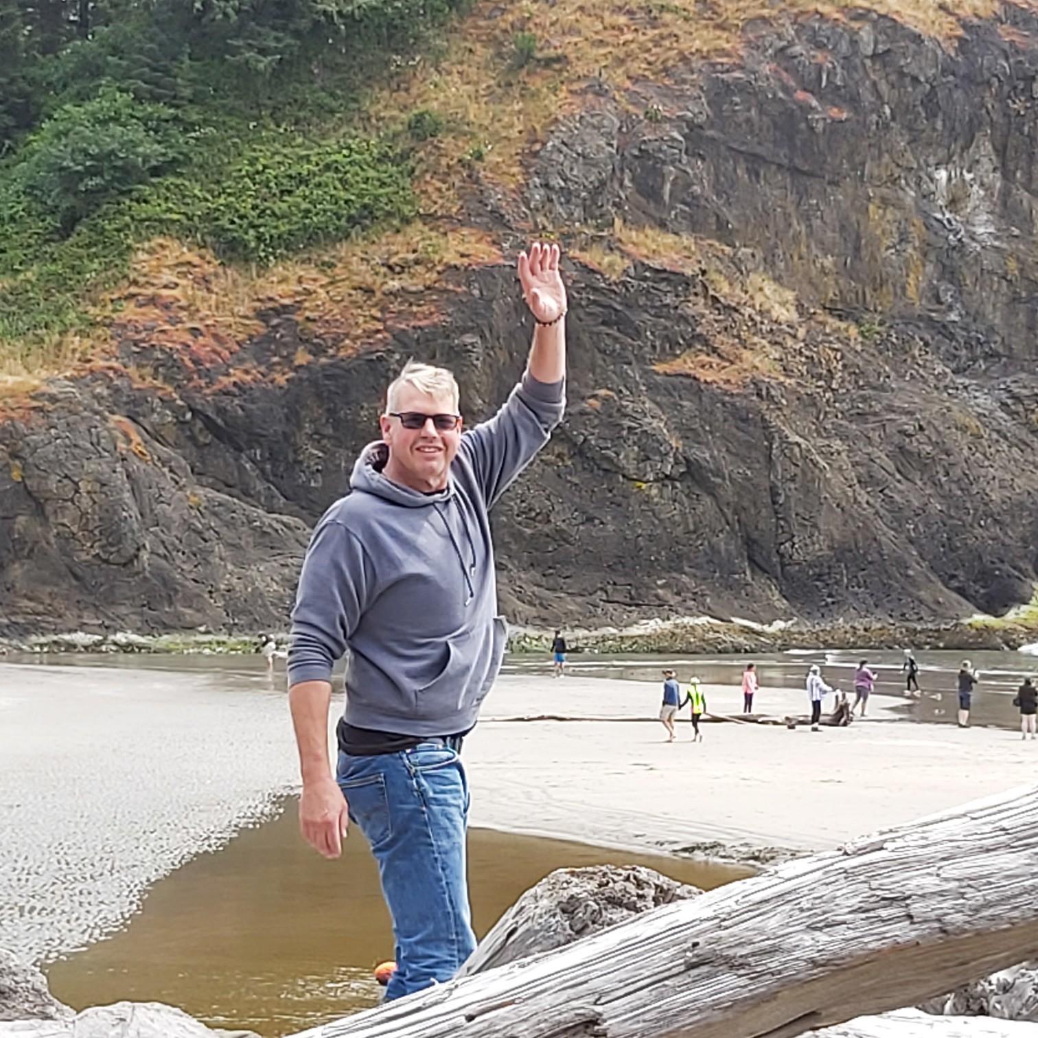 Waikiki beach near Ilwaco Washington