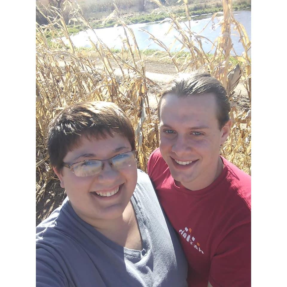 Lots of fun had as we went through the Corn Maze at our friends Kati and Krynn's baby shower for little Apollo! So excited to make more memories!