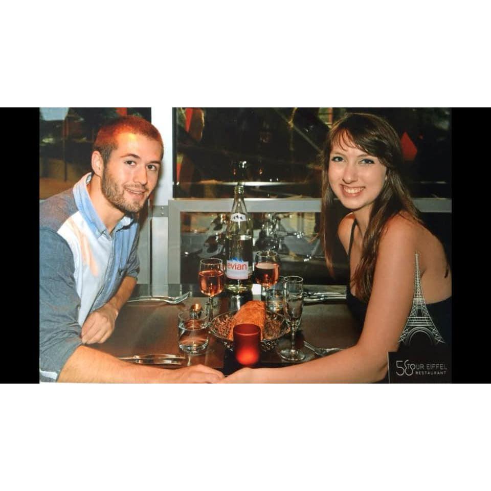 Dinner at the Eiffel Tower, 2015