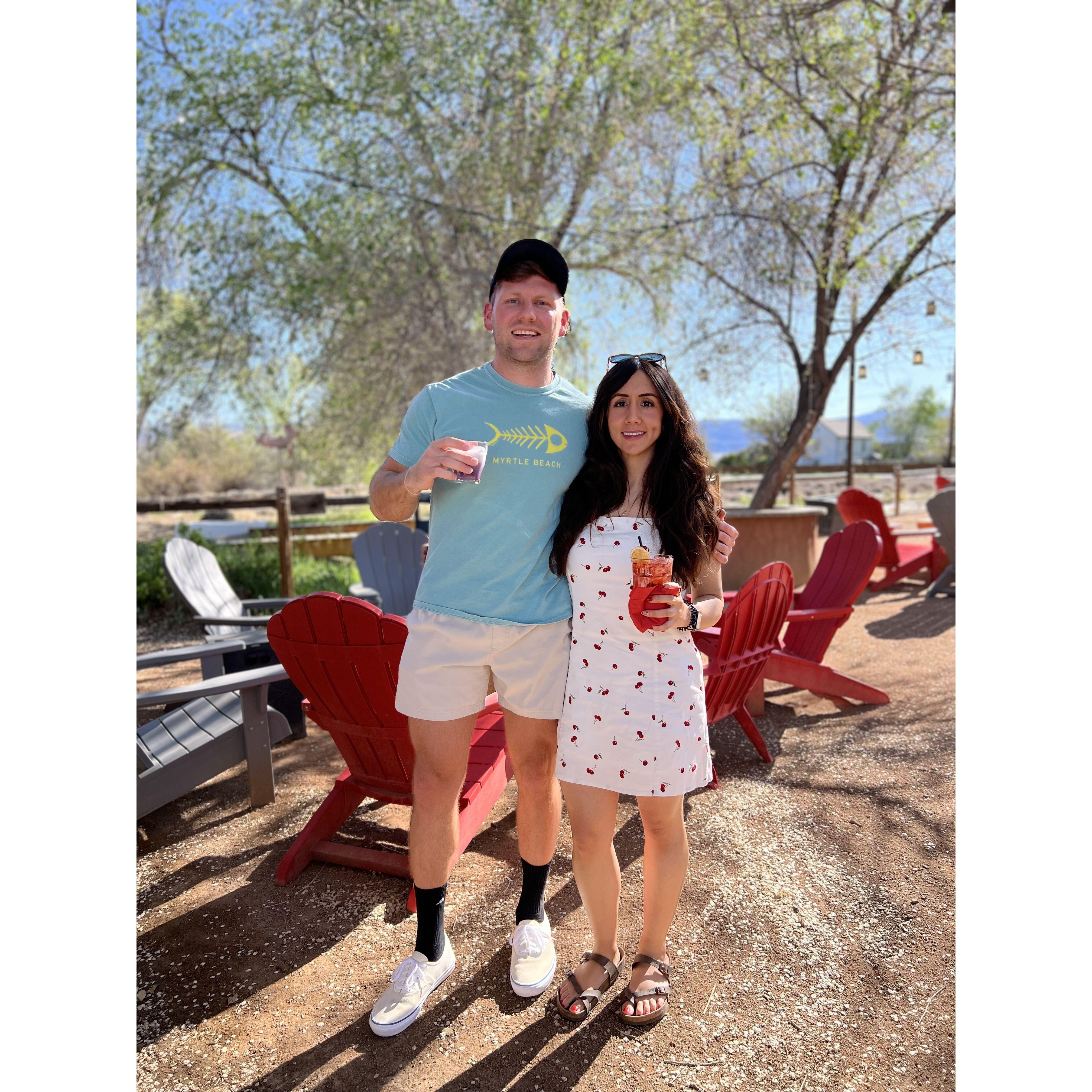 Road trip to Colorado! First trip together after Richard returned from his deployment.