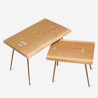 Oak Nesting Tables