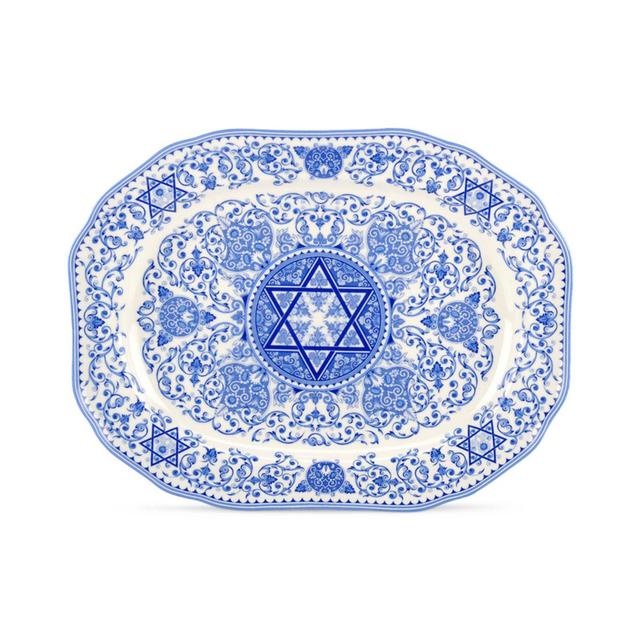 Spode Judaica Oval Platter