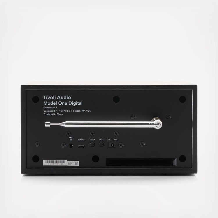ラジオ・コンポ Tivoli Audio MODEL ONE DIGITAL BLACK Tivoli Audio, Model One Digital Generation 3 Speaker | Zola