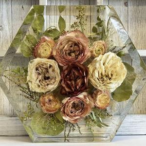 Resin Preserved Wedding Bouquet
