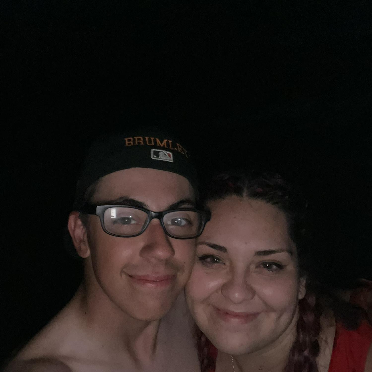 Camping trip on the beach