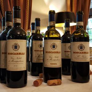 Visit to Cantina Boscarelli in Montepulciano on our Honeymoon
