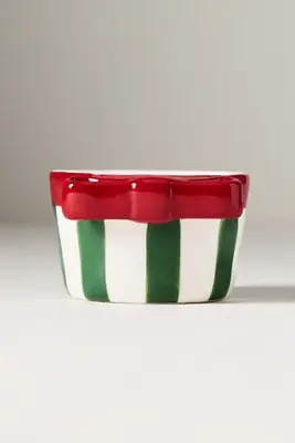 Festive Dolomite Nut Bowl