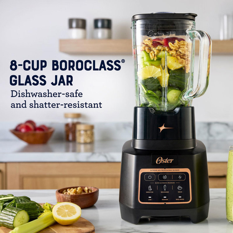 Oster, Extreme Mix Glass Jar Blender | Zola