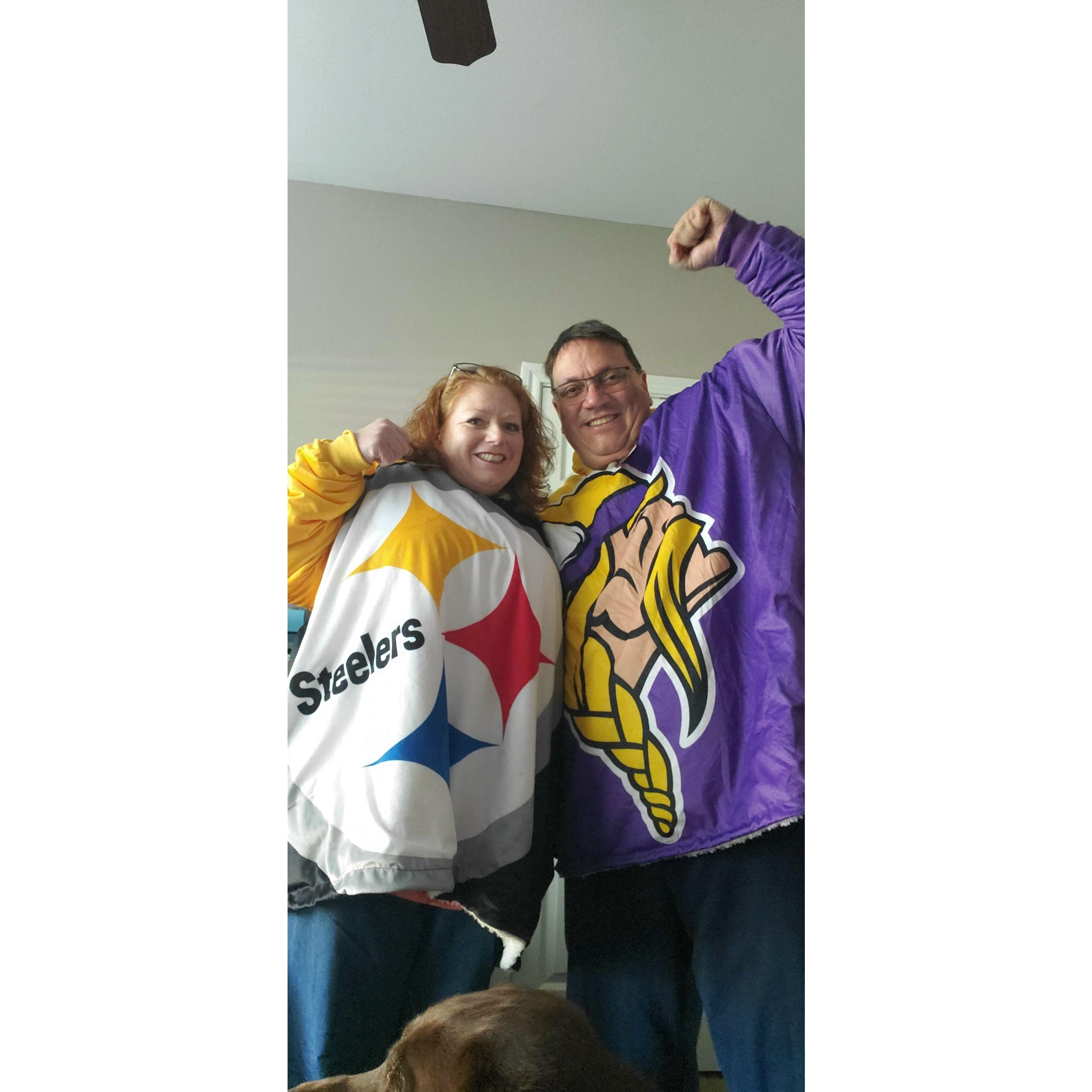 Getting ready for the Steelers vs Vikings Game and the COLD Weather