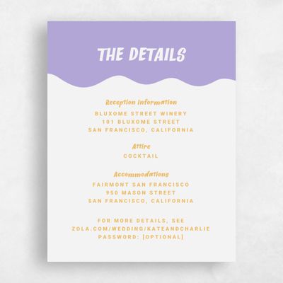 Purple Wedding Enclosure - Key West