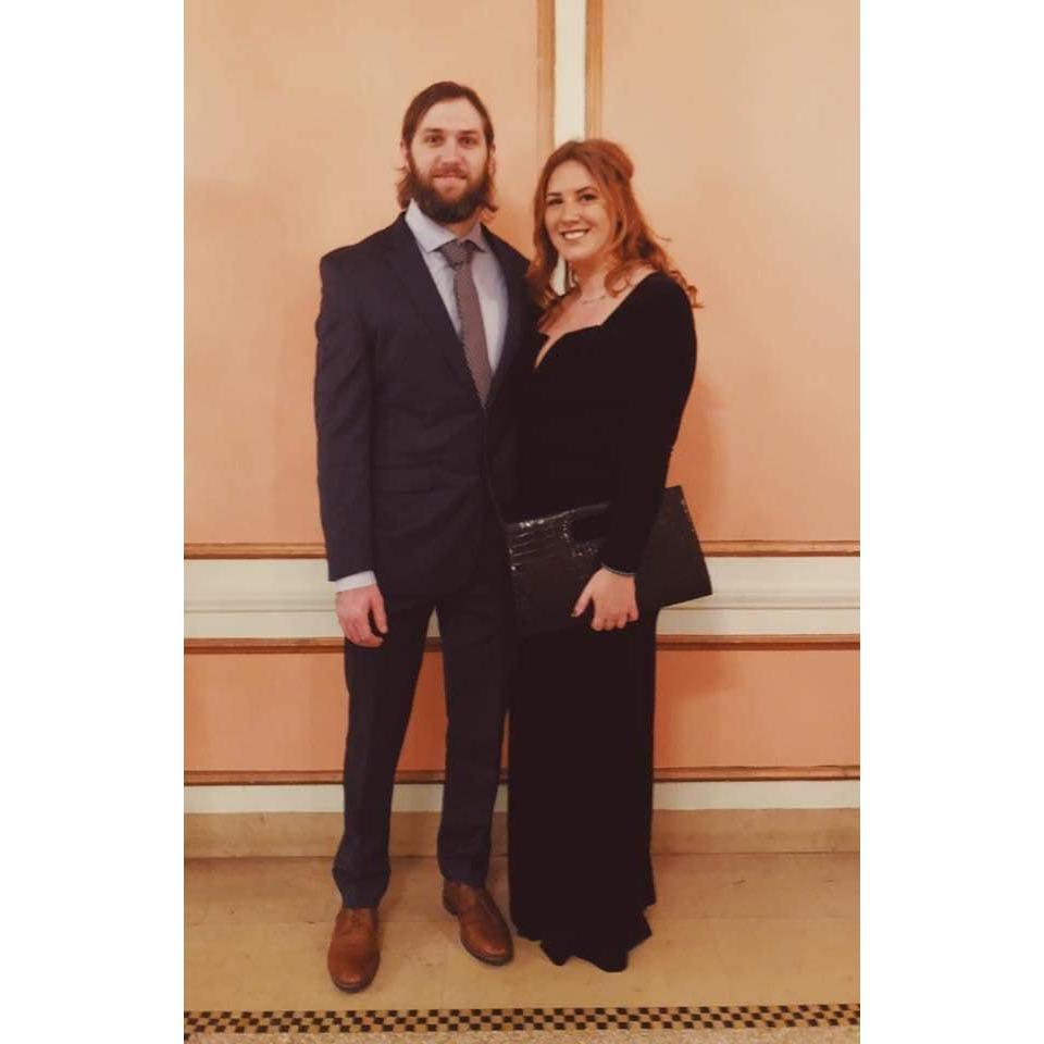 Celebrating the Martens wedding night at the Masonic Temple 2018!