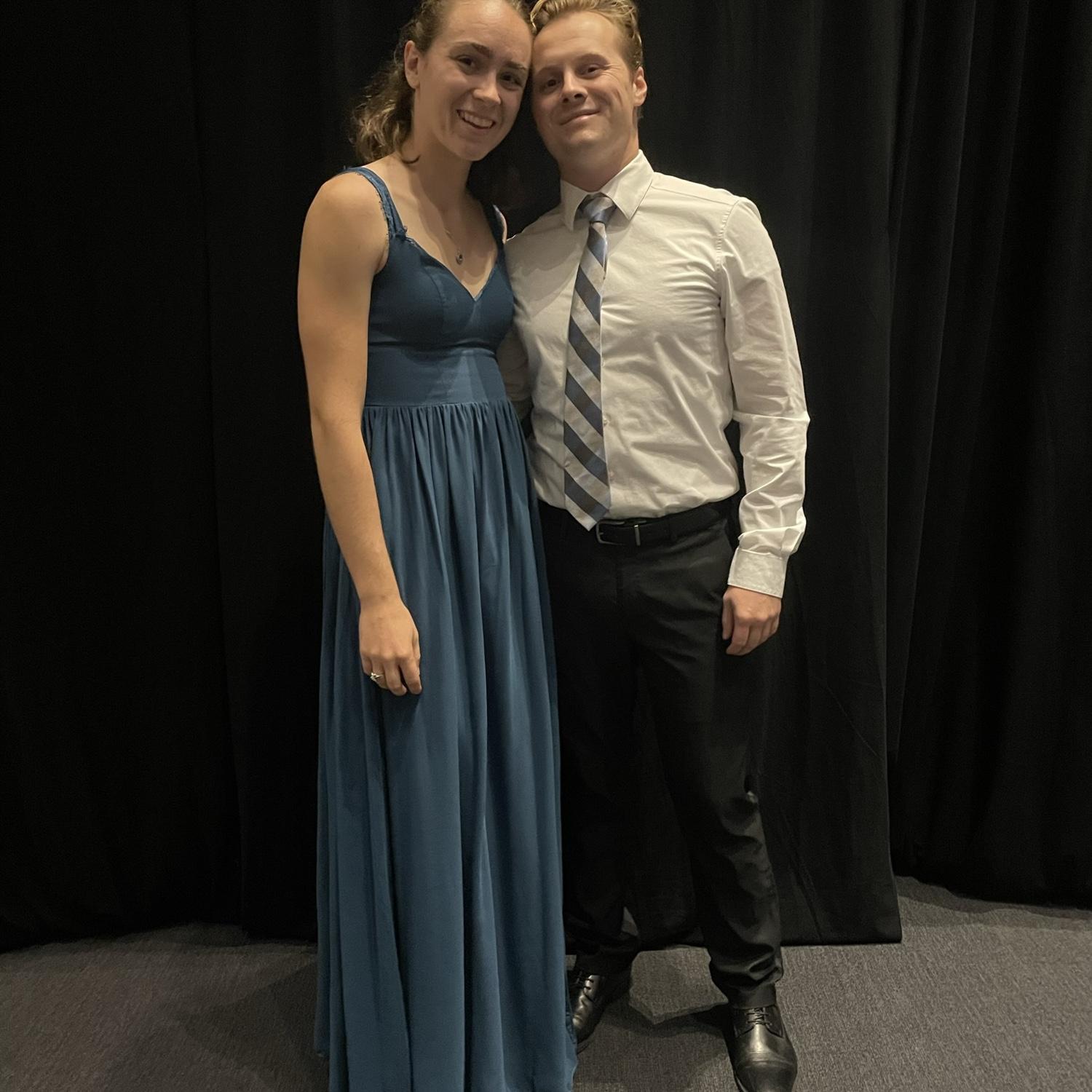Kristen and Sean at Panhellenic Formal.