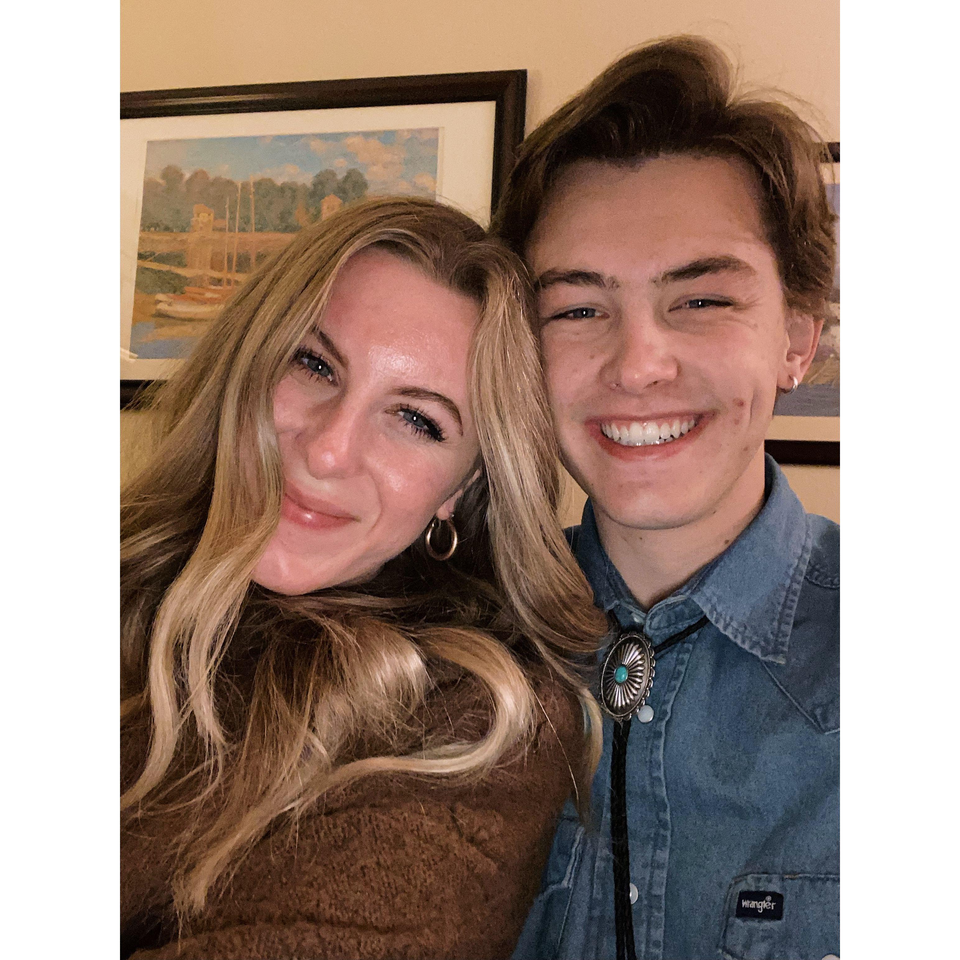 First Thanksgiving spent together.