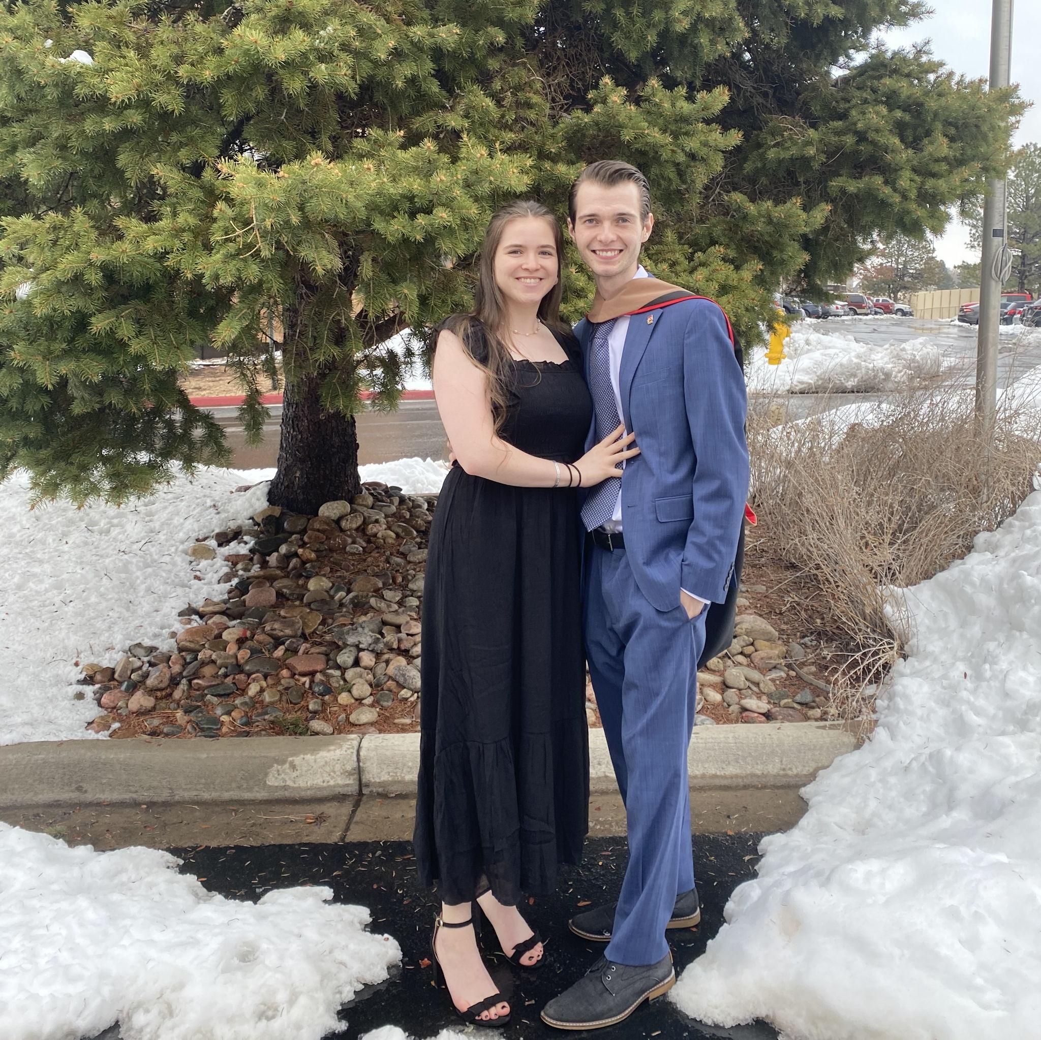 Collin's graduation from DU, 2024!