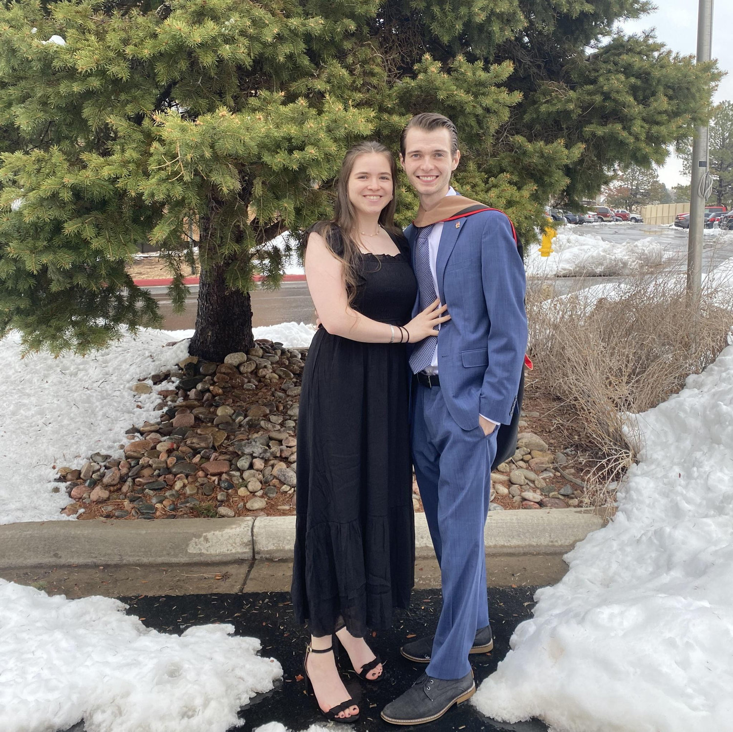 Collin's graduation from DU, 2024!