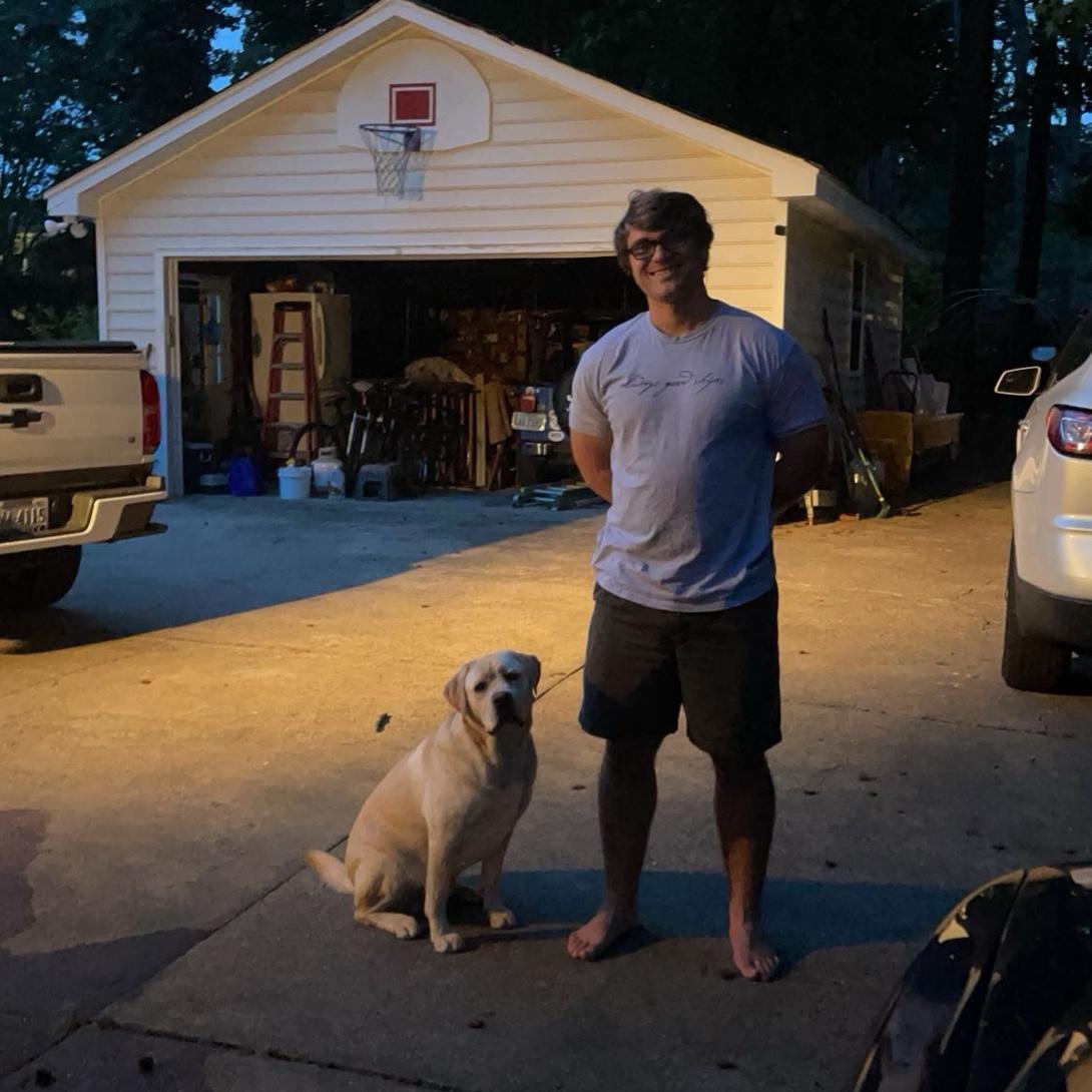 Zach and Denali, woof.