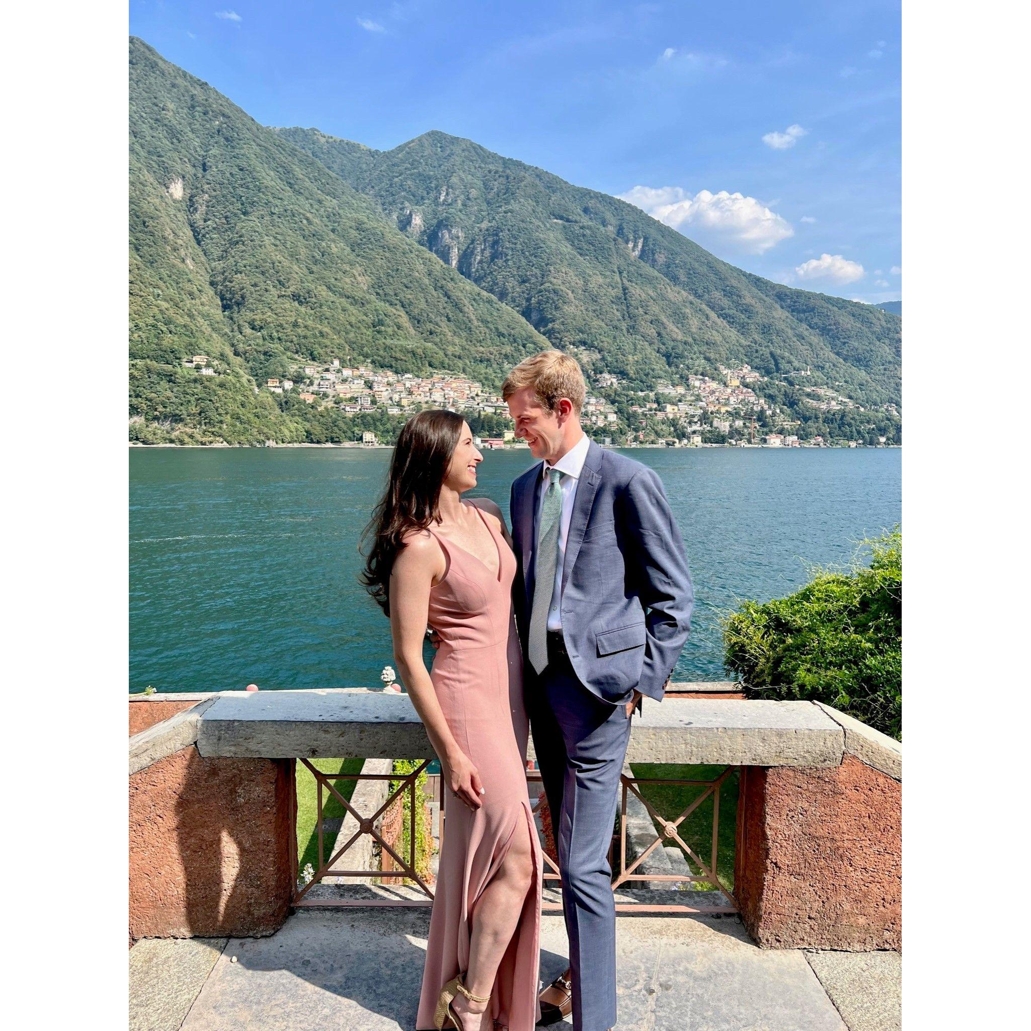 JJ & Kerie's wedding - Lake Como, Italy 