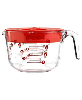 Pyrex 8 Cup Prep and Store Measuring Cup with Lid