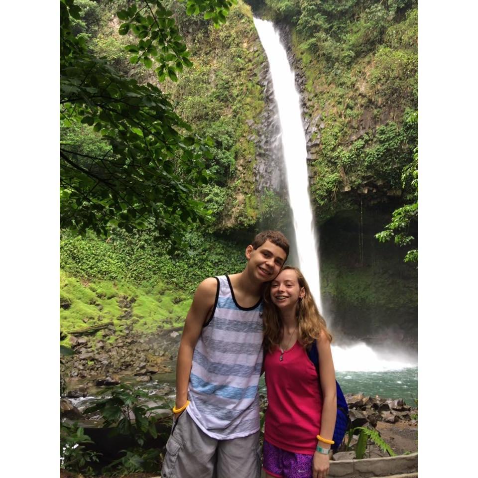 Costa Rica! Working crazy hours together at Lucas Oil and the Convention Center was worth it.