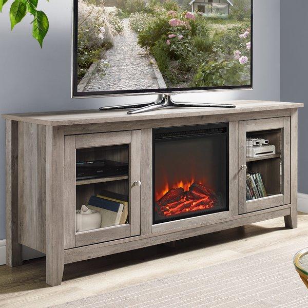 Riverwoods 58" TV Stand with Fireplace