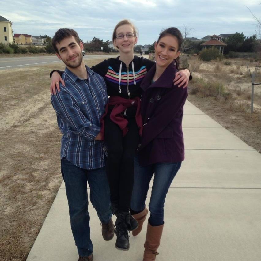 Traditional sibling photo 2015 Outer Banks