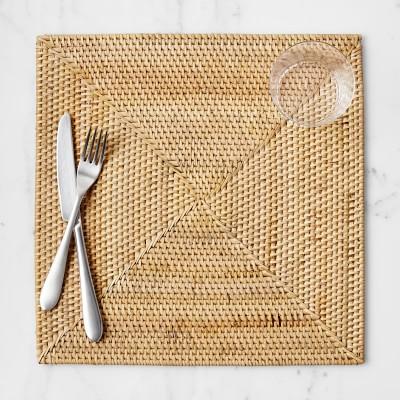 Light Woven Square Placemat