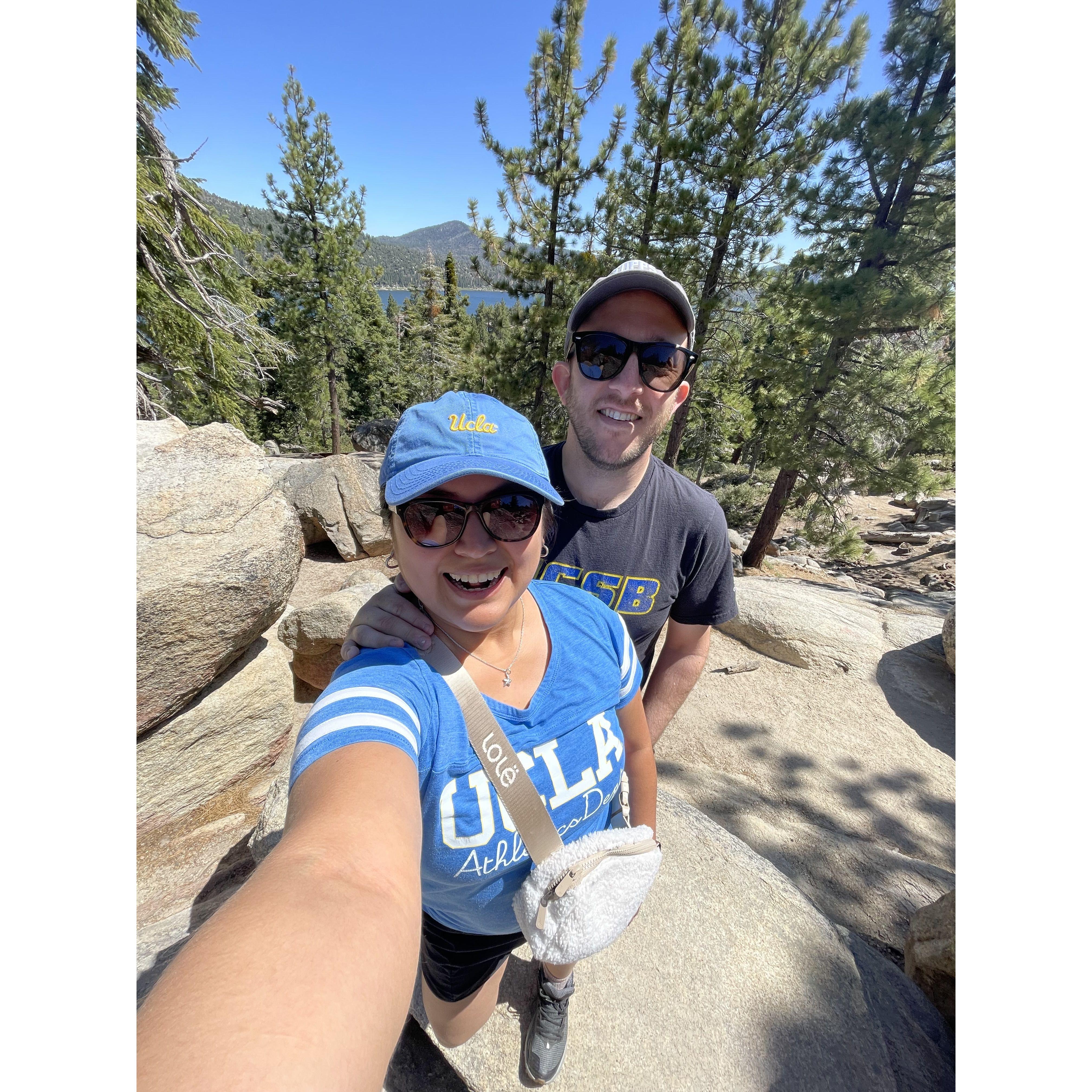 Beautiful hike around Big Bear Lake
