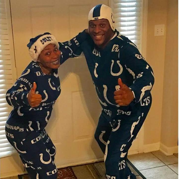 Christmas 2016 fun, GO COLTS!