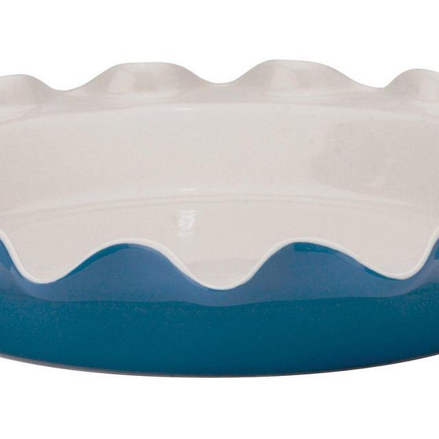 Rose Levy Beranbaum’s Perfect Pie Plate, 9-Inch, Ceramic, Blueberry