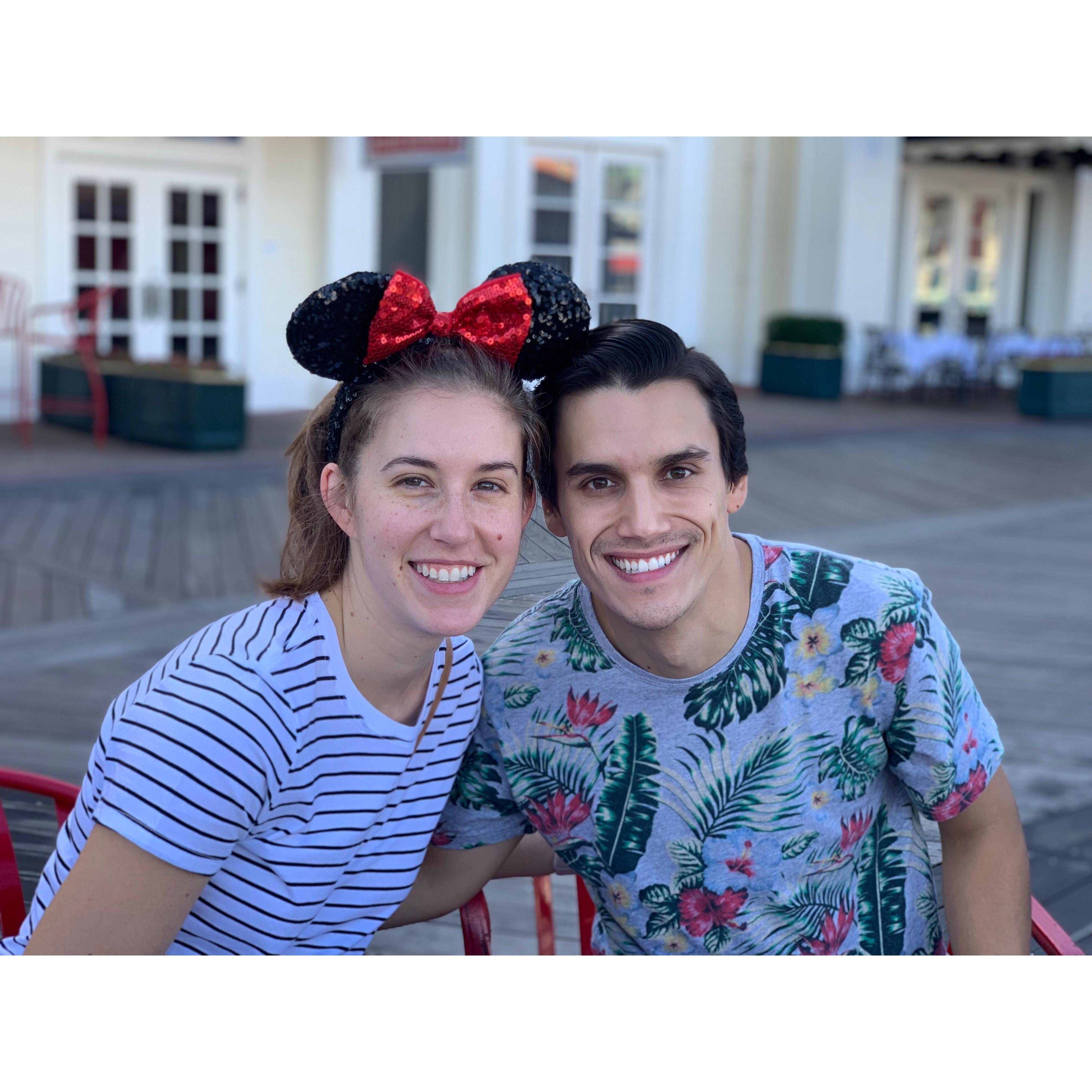 Gaizka's first time joining the Liner Family tradition of Disney World.