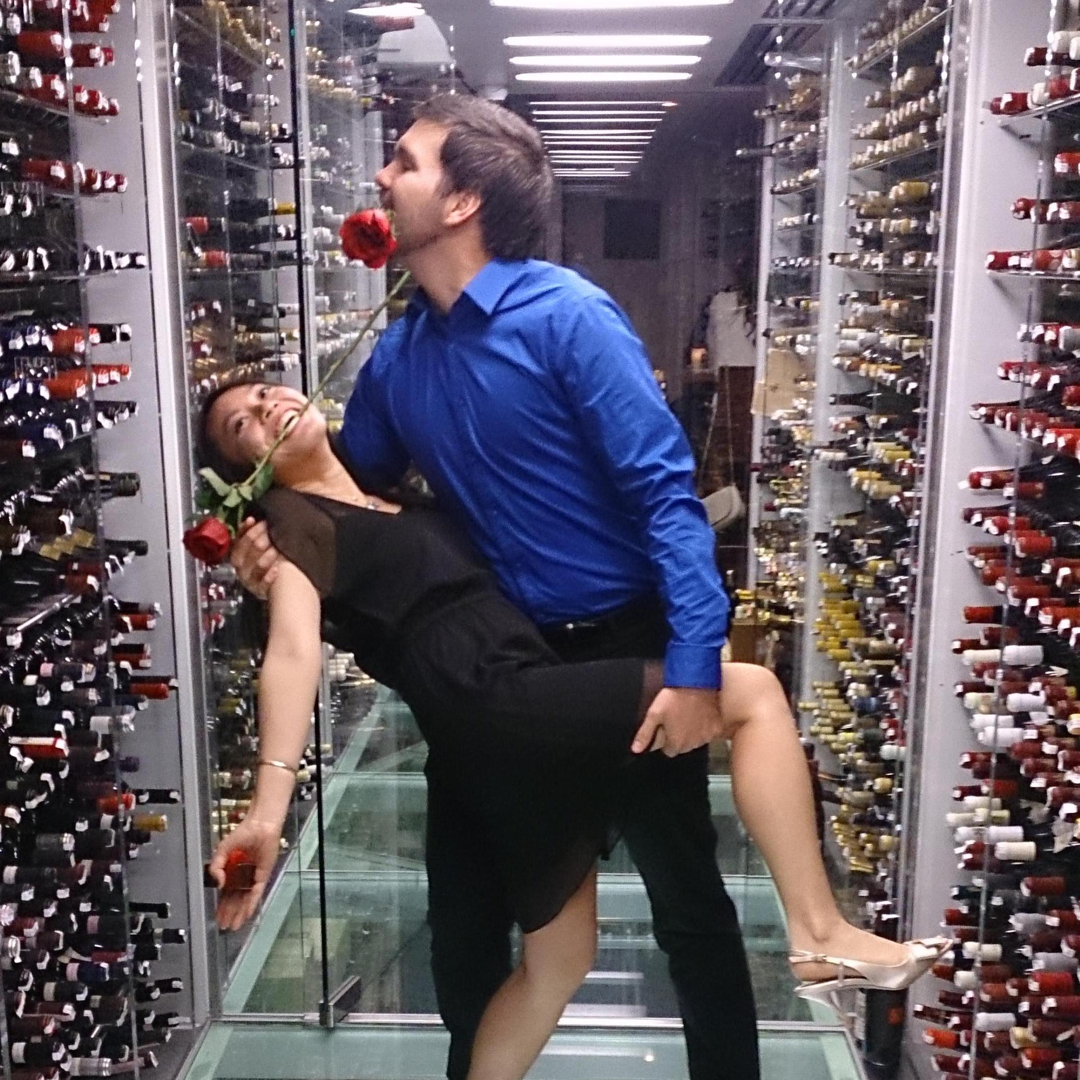 Keith has the best ideas for photos, and Justina is best at making cute photos awkward, 2016