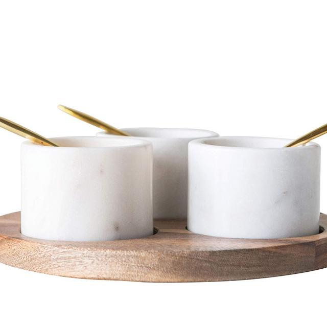 Bloomingville AH0144 Pinch Pot, White