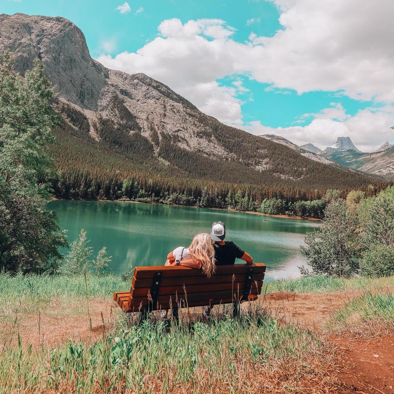Cuddle Time In Kananaskis, Canada