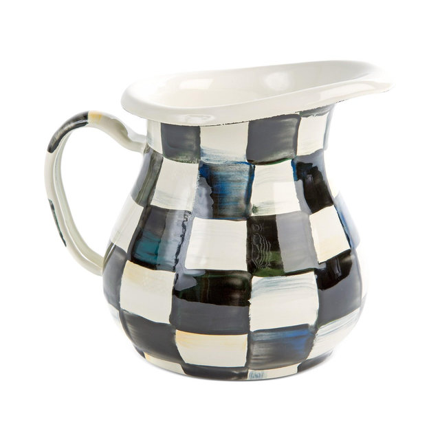 Mackenzie-Childs Courtly Check Creamer
