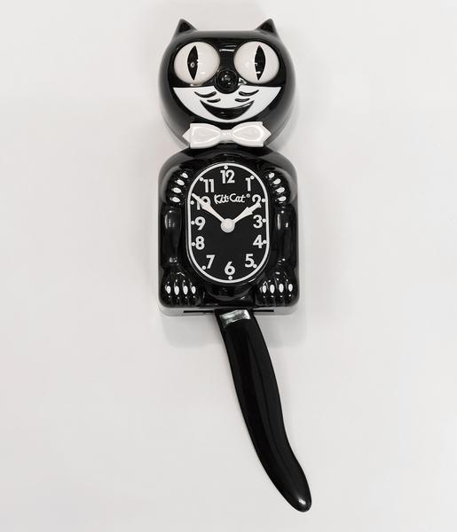Classic Gentleman Black Kit-Cat Klock