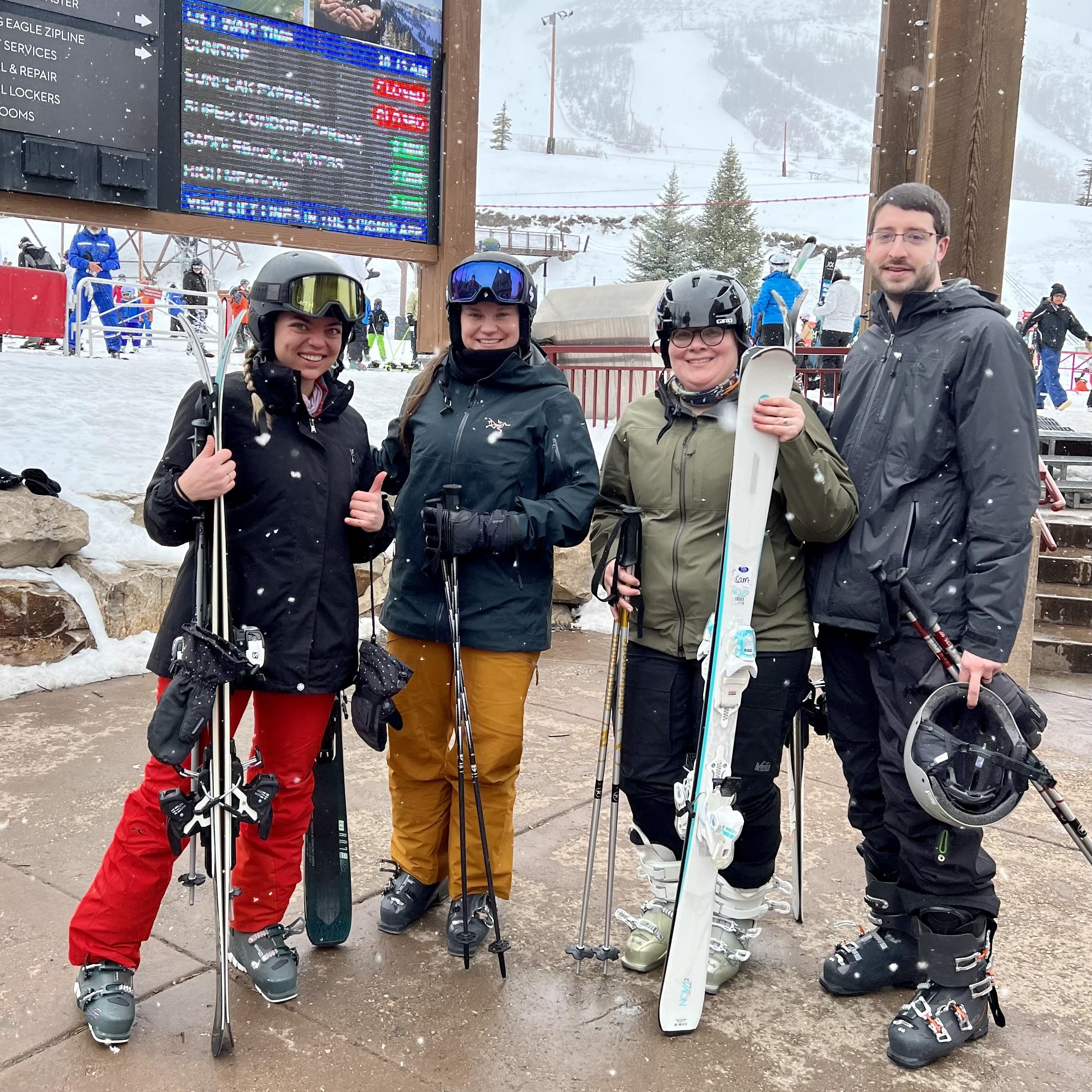 The kids are alright! Siblings(-in-law) in Park City, UT (March 2022)
