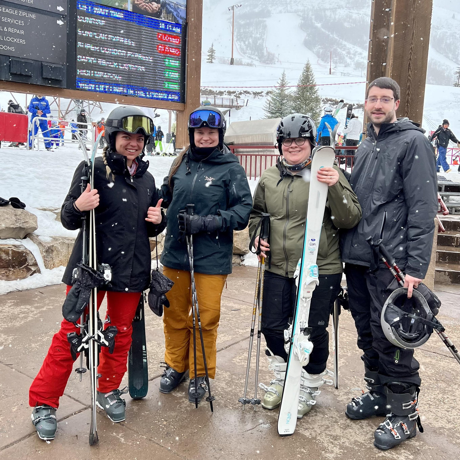 The kids are alright! Siblings(-in-law) in Park City, UT (March 2022)