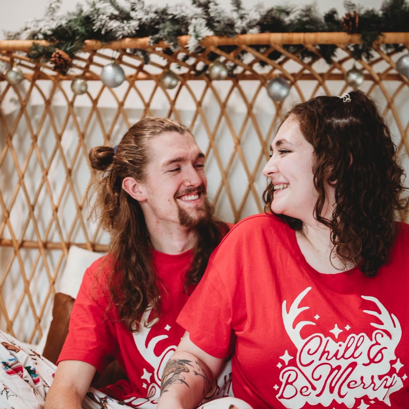 Our first Christmas pictures together 🎄