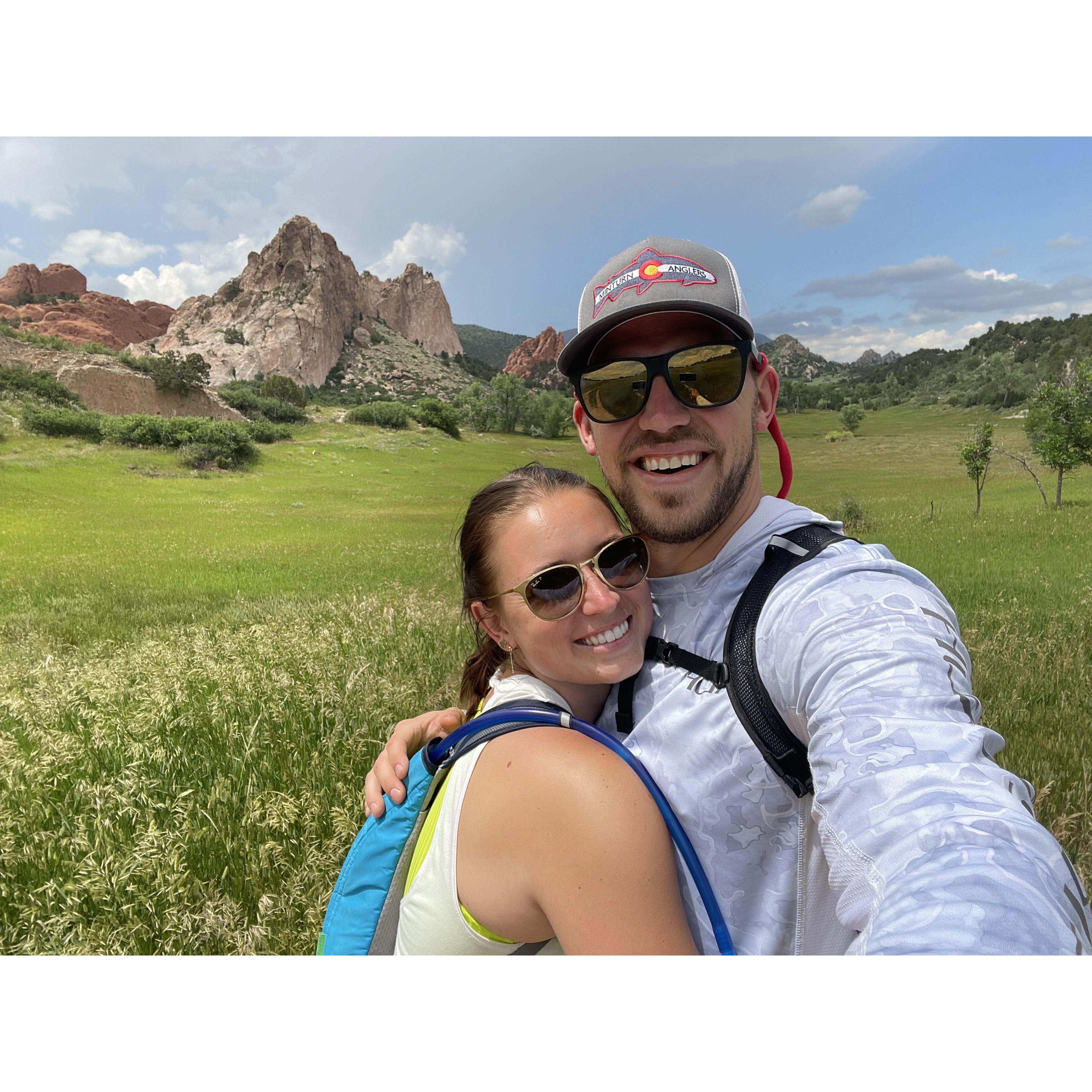 Our first trip together...Hello, Colorado!