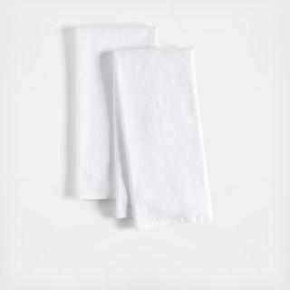 Organic Cotton Flour Sack Dish Towel, Set of 2